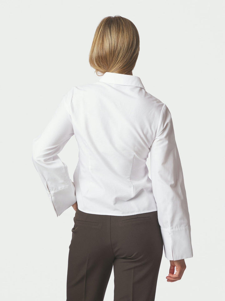 Rosa Oxford Shirt White | Skjorter og bluser | Smuk