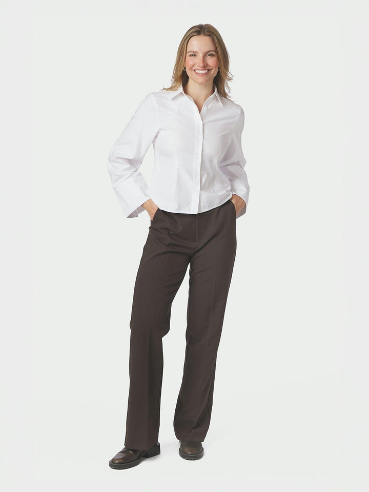 Rosa Oxford Shirt White | Skjorter og bluser | Smuk