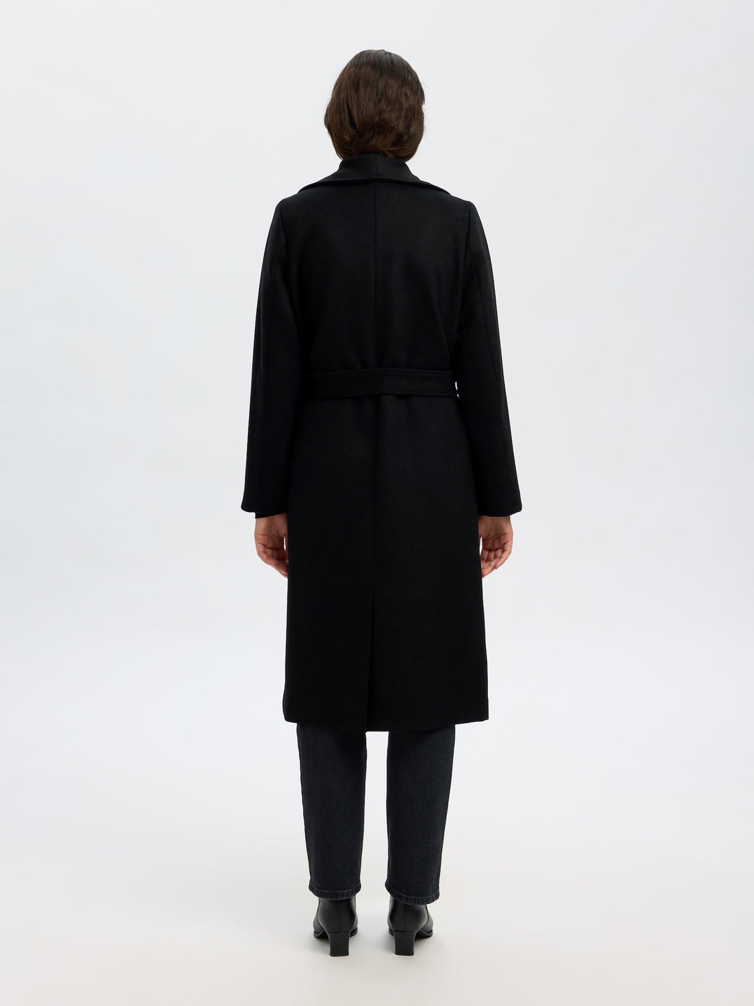Rosa Wool Blend Coat Black | Yttertøy | Smuk - Dameklær på nett
