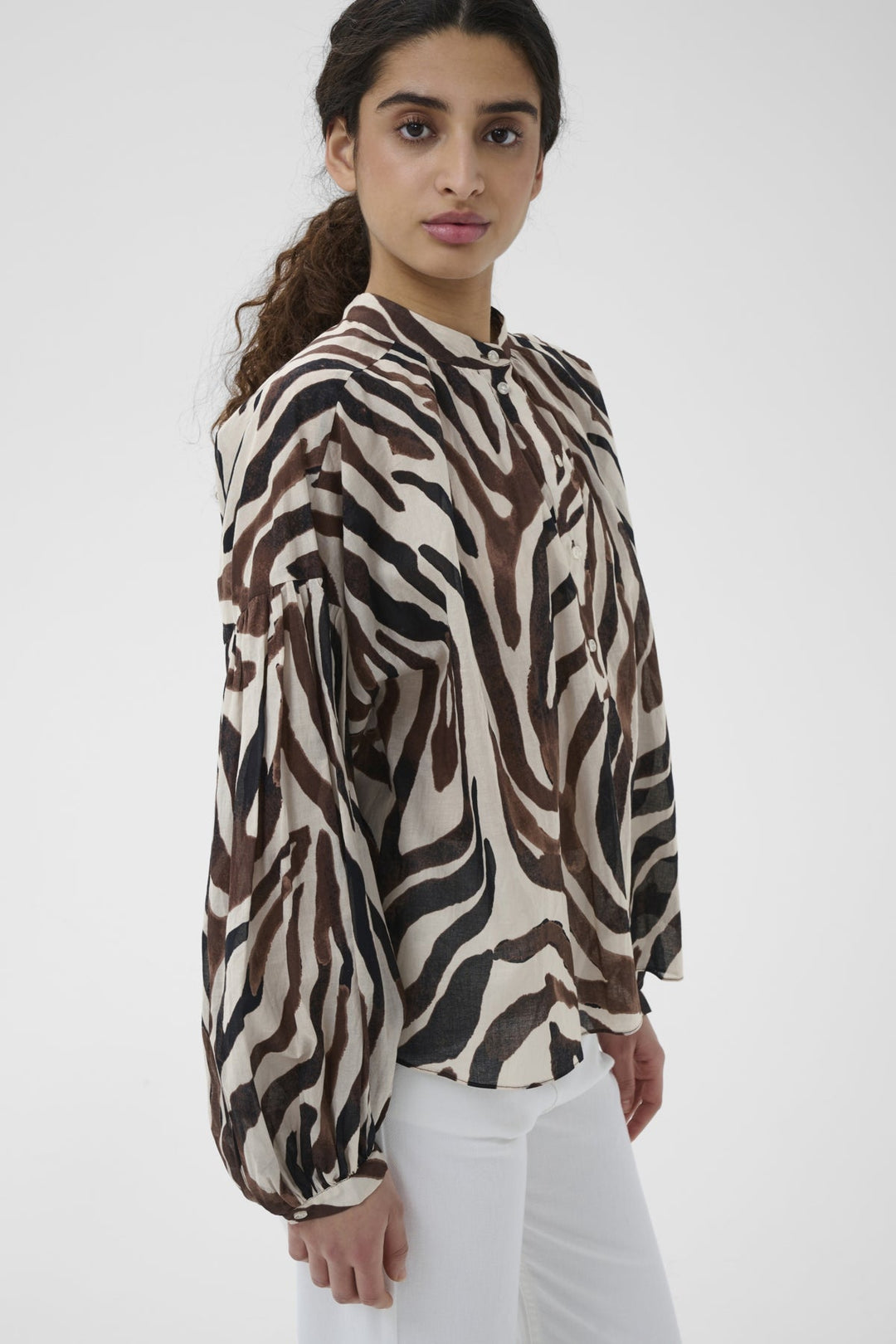 Rosalieiw Blouse Haze Zebrah | Skjorter og bluser | Smuk