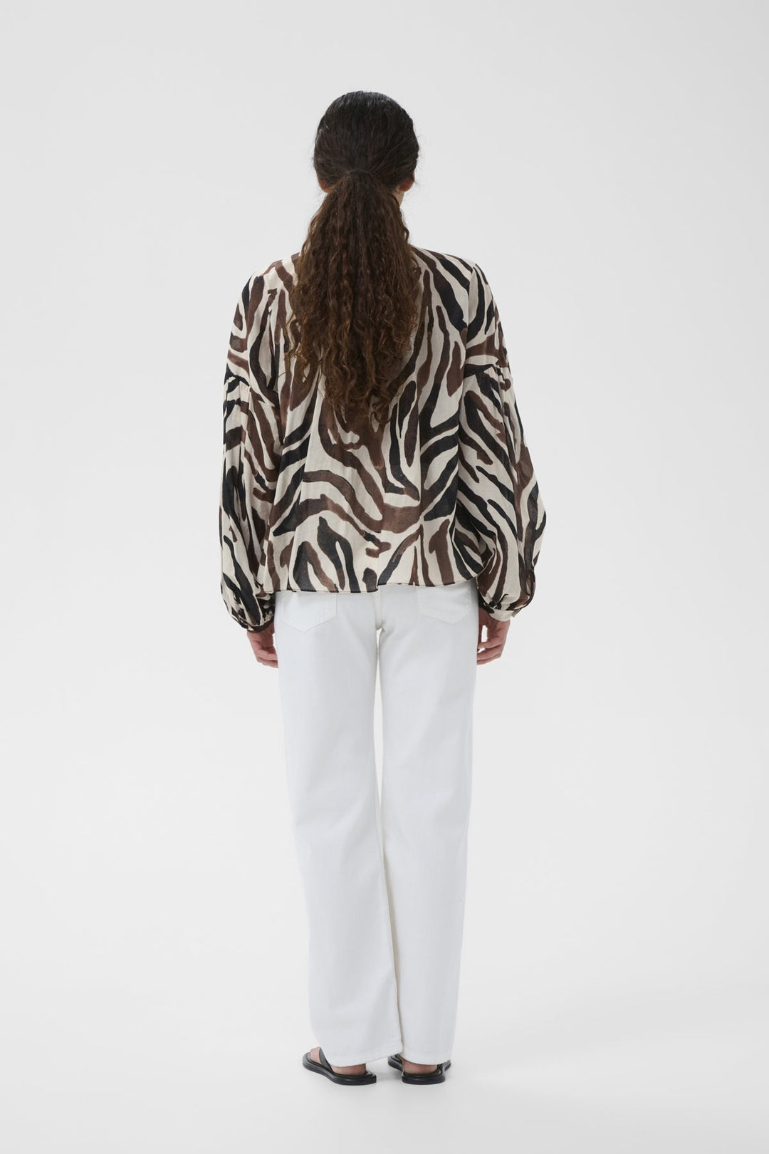 Rosalieiw Blouse Haze Zebrah | Skjorter og bluser | Smuk