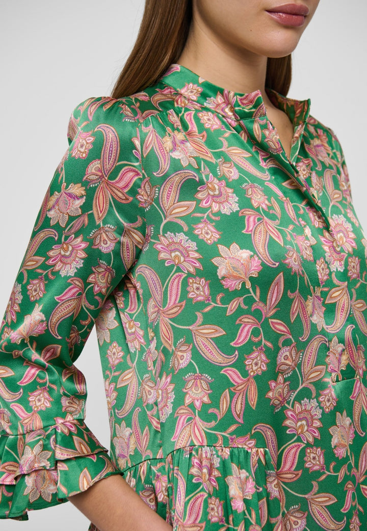 Rosannadea Dress Paisley Green | Kjoler | Smuk