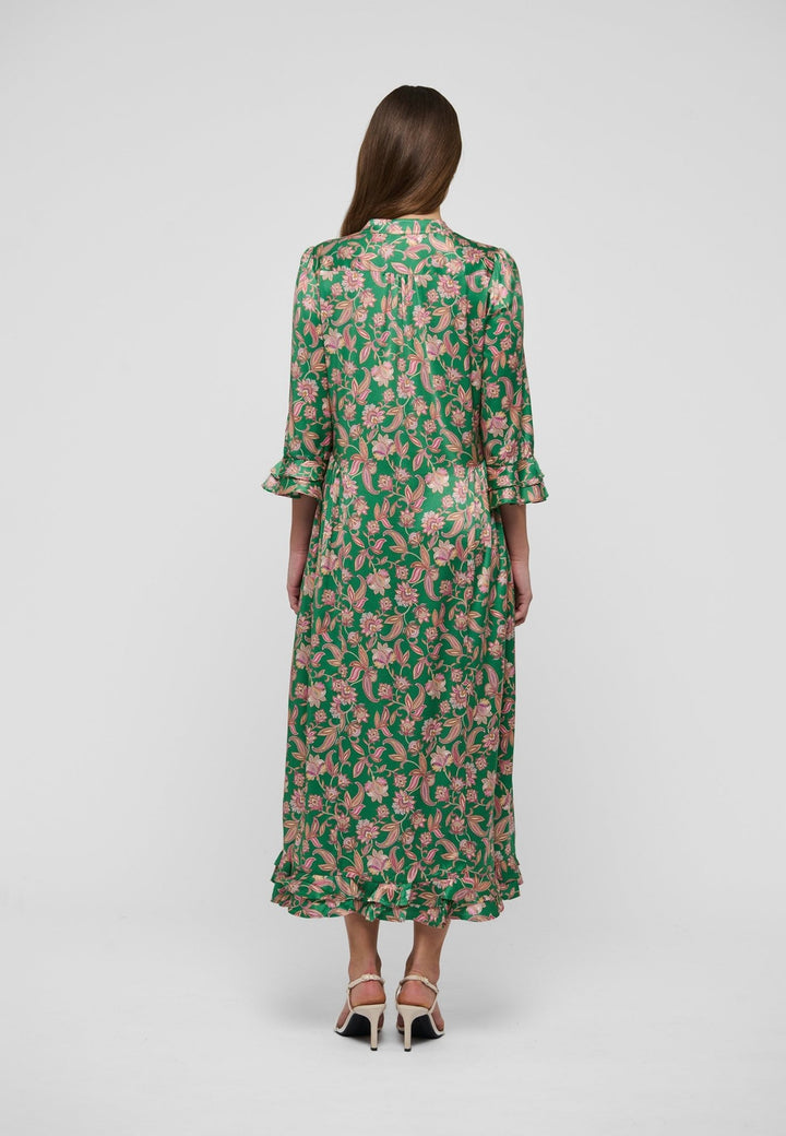 Rosannadea Dress Paisley Green | Kjoler | Smuk