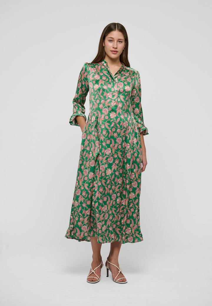 Rosannadea Dress Paisley Green | Kjoler | Smuk