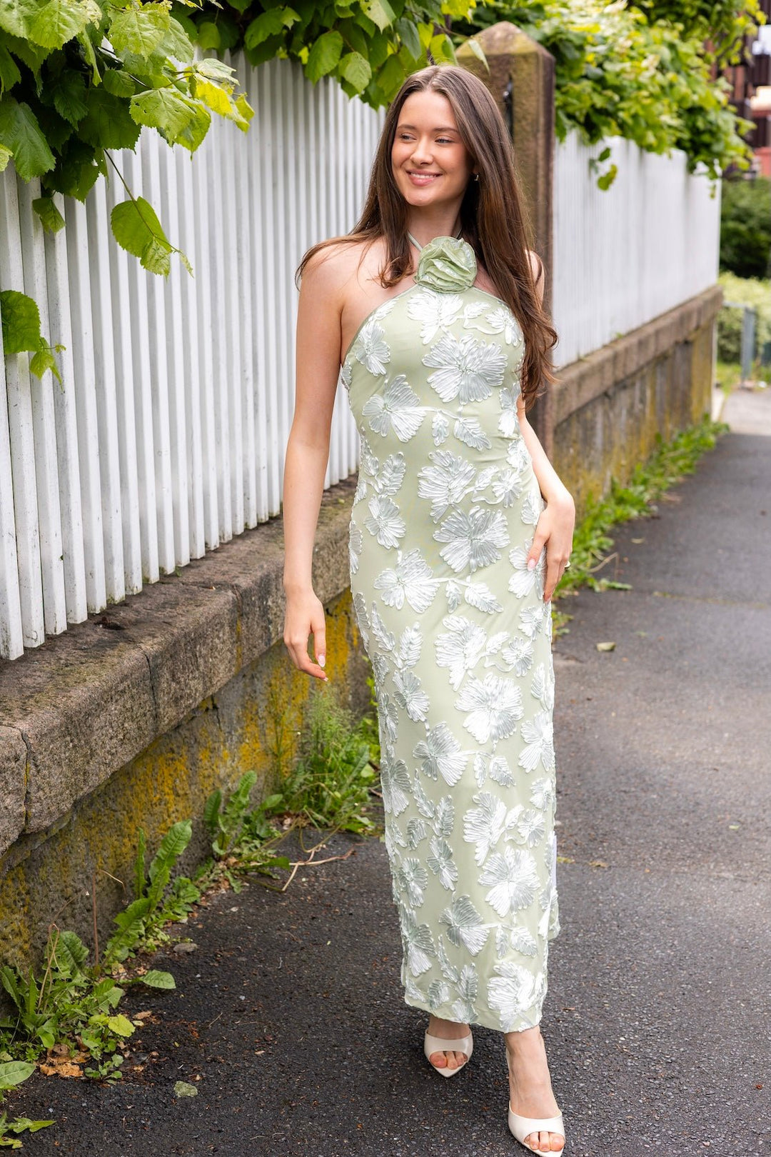 Rose Dress Pale Green | Kjoler | Smuk - Dameklær på nett