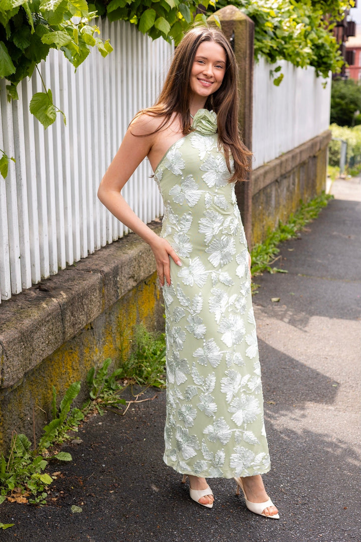 Rose Dress Pale Green | Kjoler | Smuk - Dameklær på nett