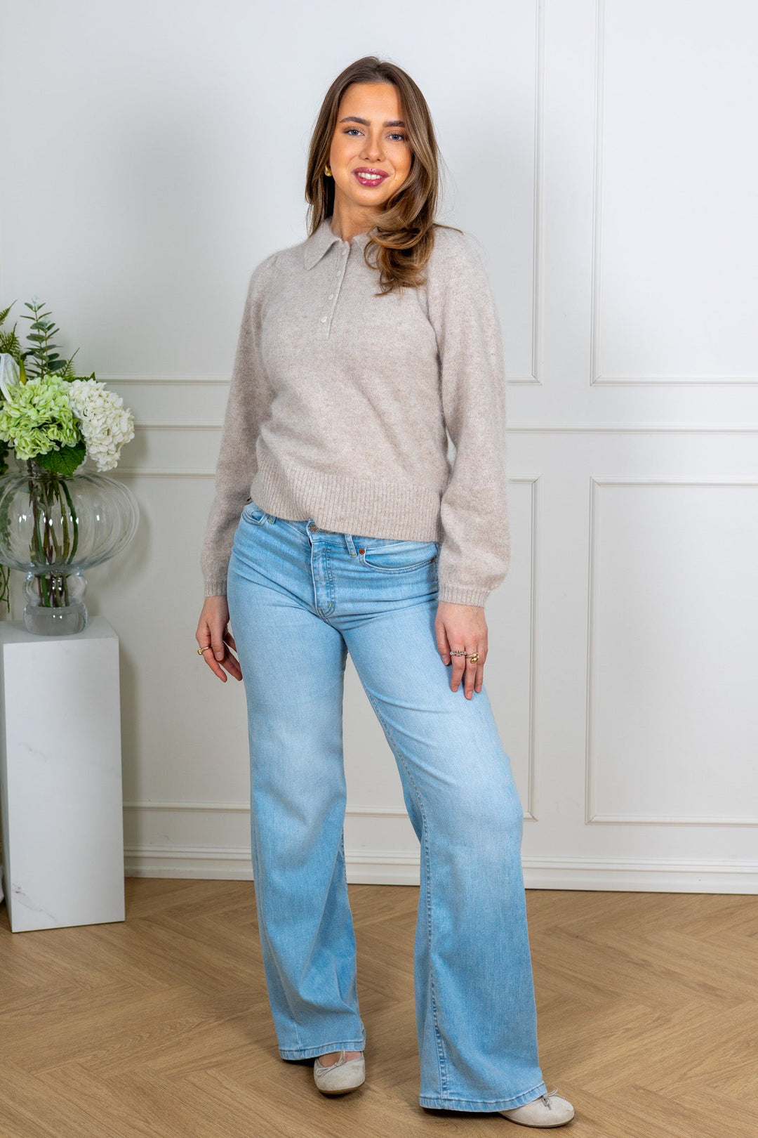 Rose Pullover Sand | Genser | Smuk