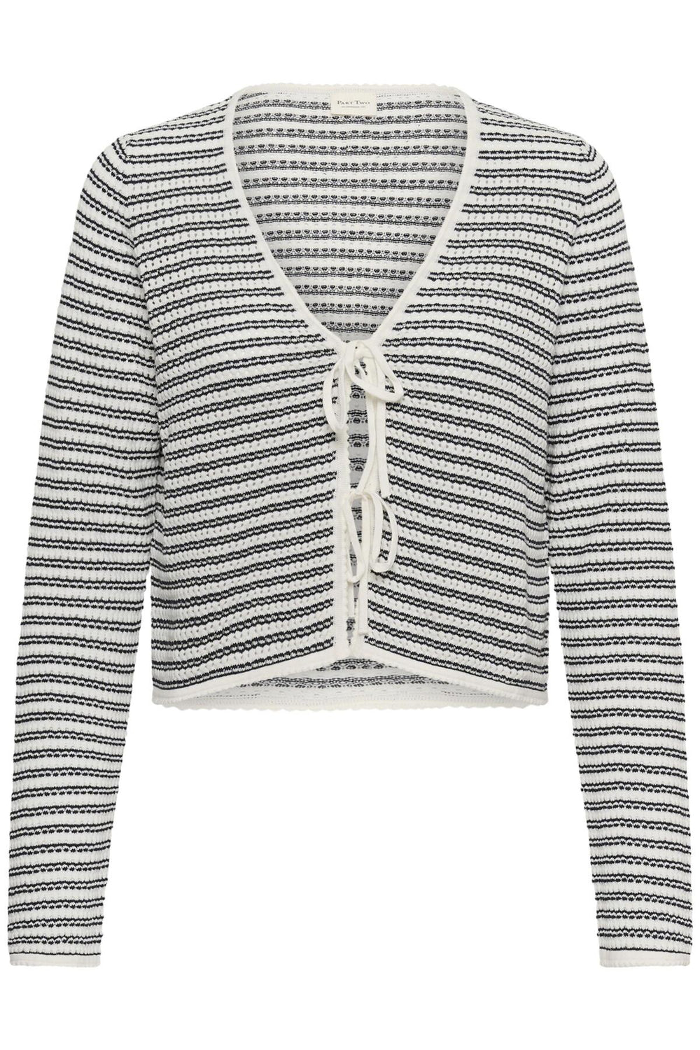 Rosefina Cardigan Dark Navy Stripe | Genser | Smuk