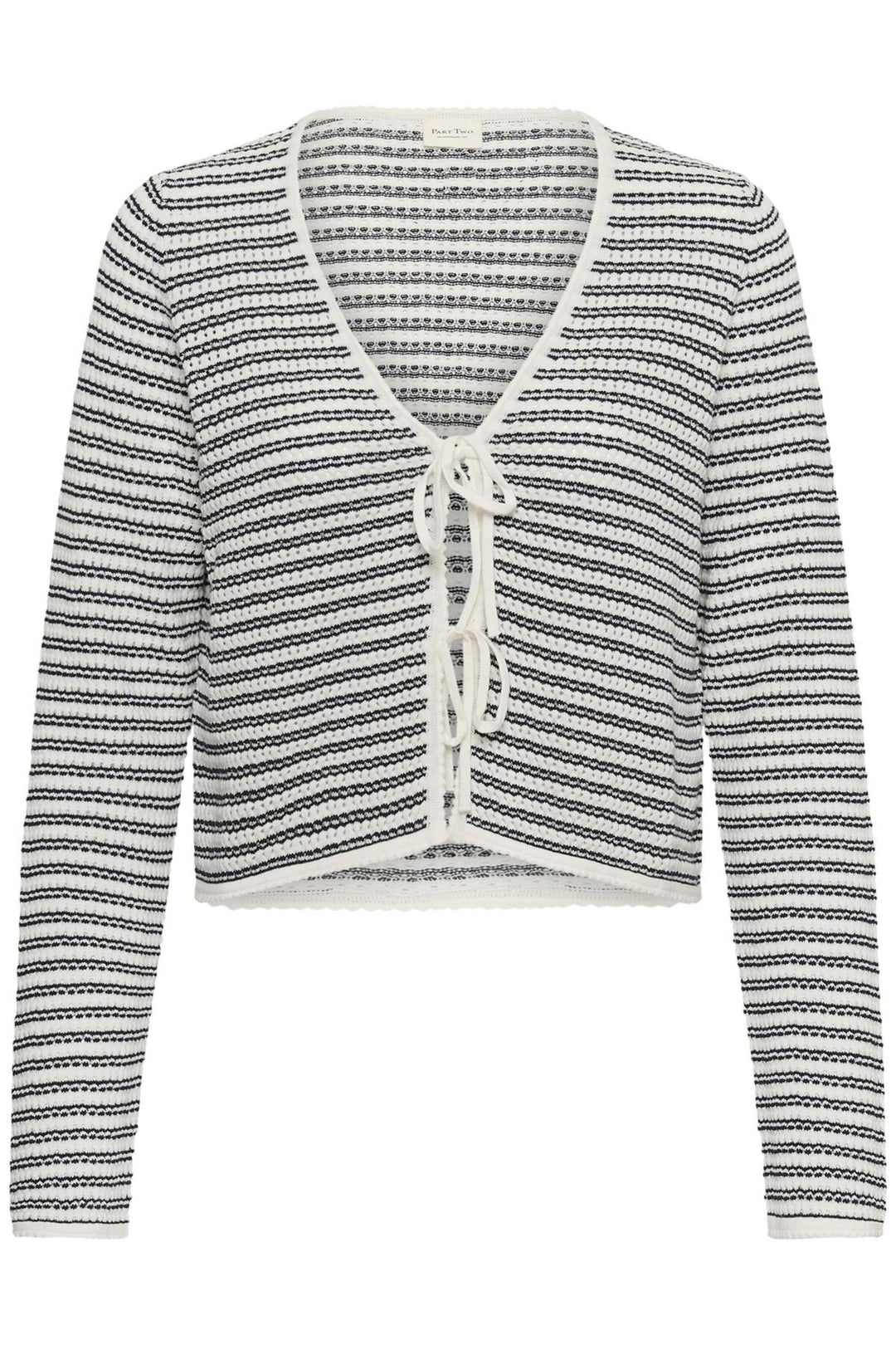 Rosefina Cardigan Dark Navy Stripe | Genser | Smuk