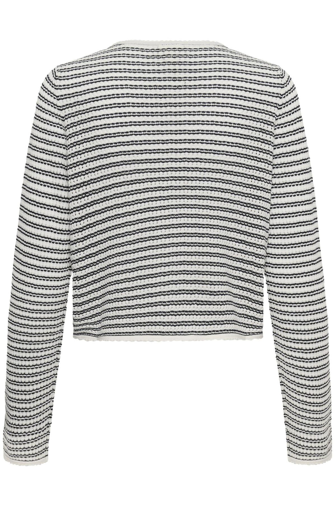 Rosefina Cardigan Dark Navy Stripe | Genser | Smuk