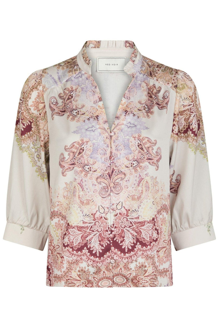 Roselle Artist Paisley Blouse Ivory | Skjorter og bluser | Smuk - Dameklær på nett