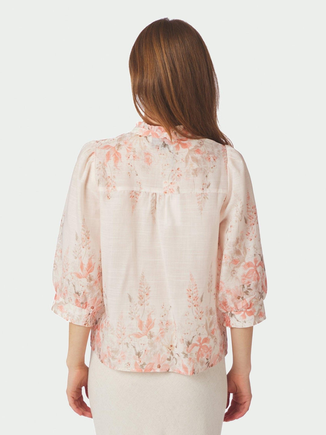 Roselle Blooming Blouse Misty Rose | Skjorter og bluser | Smuk