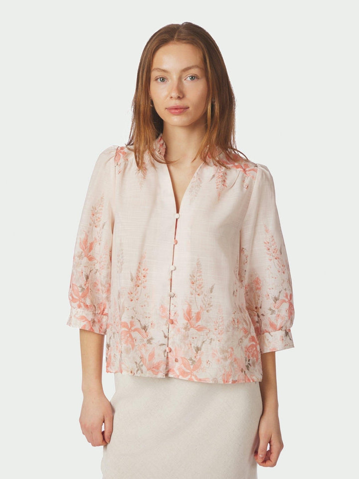 Roselle Blooming Blouse Misty Rose | Skjorter og bluser | Smuk