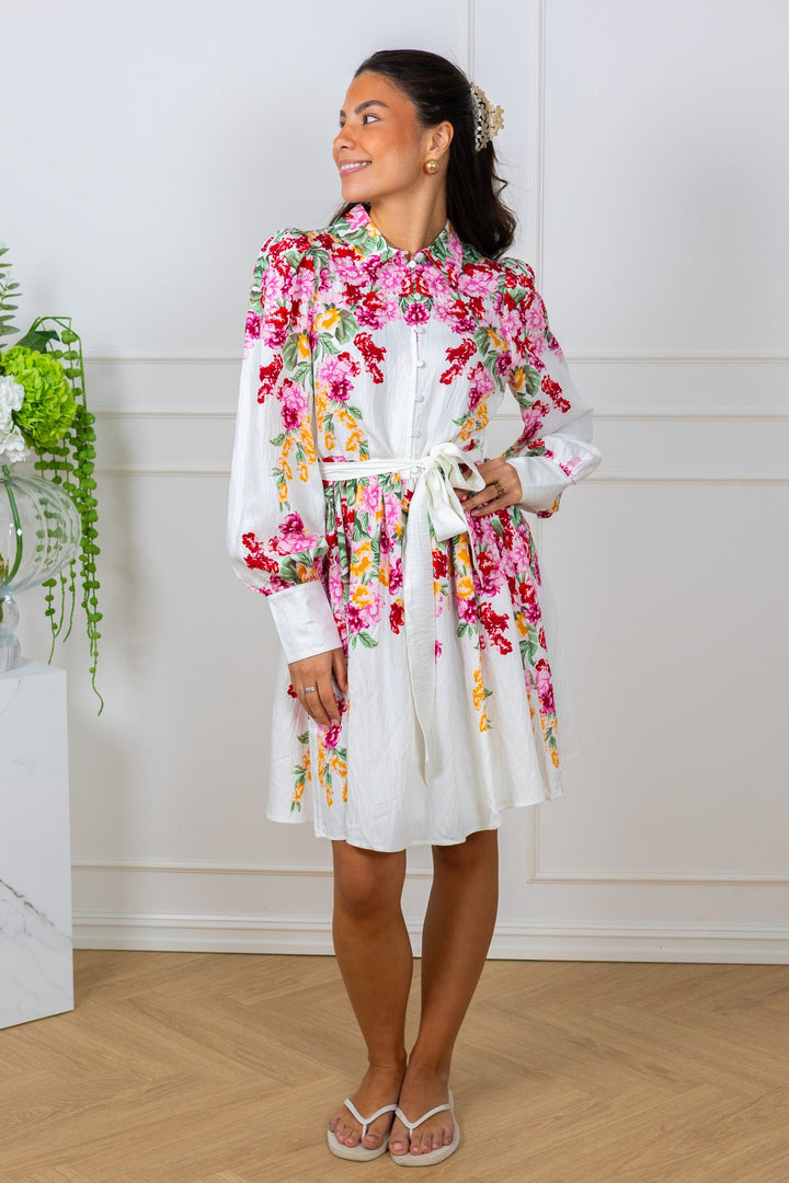 Rosie Ls Dress Birch New Rosie Print | Kjoler | Smuk