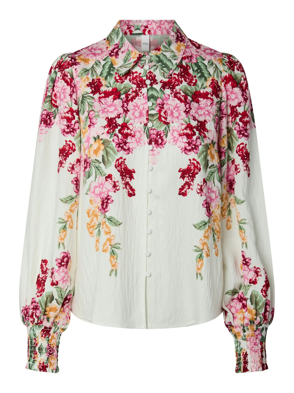 Rosie Ls Shirt Birch New Rosie Print | Skjorter og bluser | Smuk