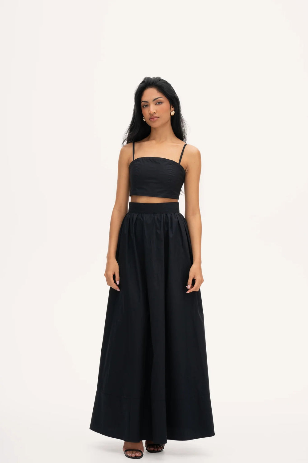 Rosina Maxi Skirt black | Skjørt | Smuk