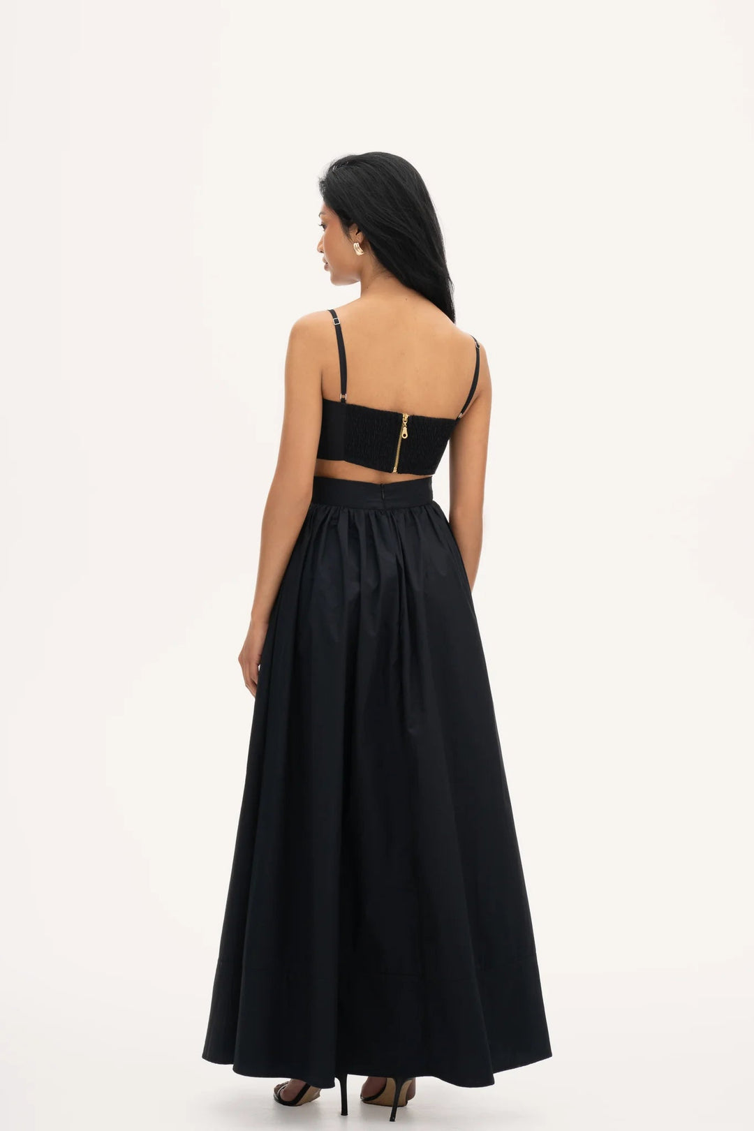 Rosina Maxi Skirt black | Skjørt | Smuk
