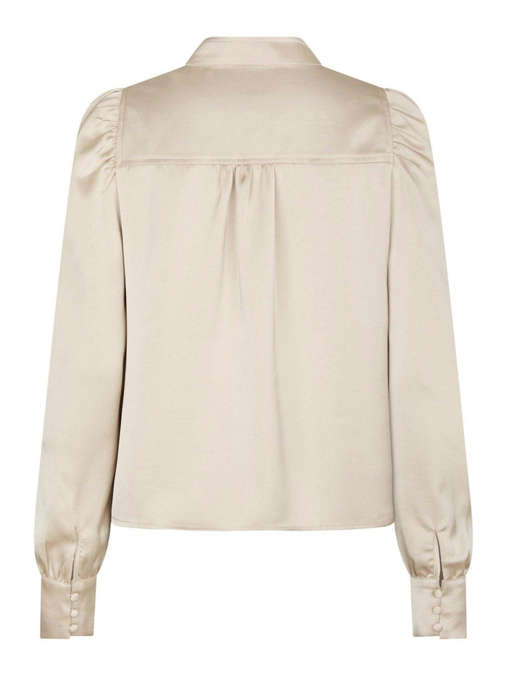 Rosslyn Heavy Sateen Blouse Champagne | Skjorter og bluser | Smuk