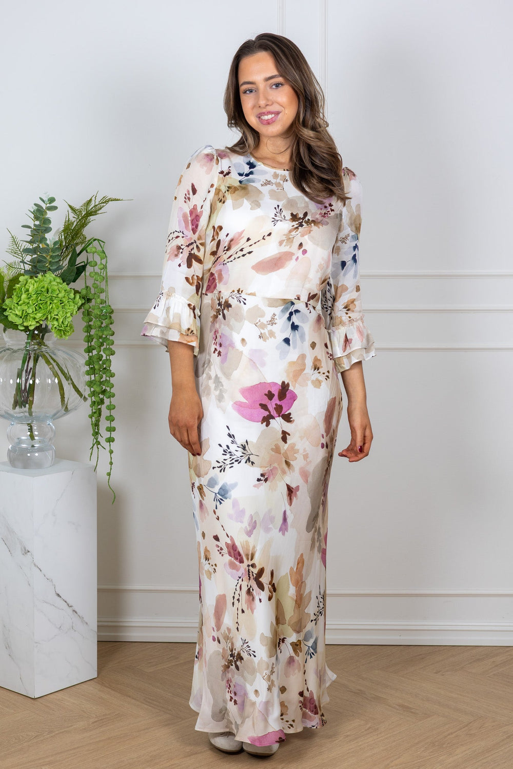 Rouge Maja Dress Multi Blush | Kjoler | Smuk