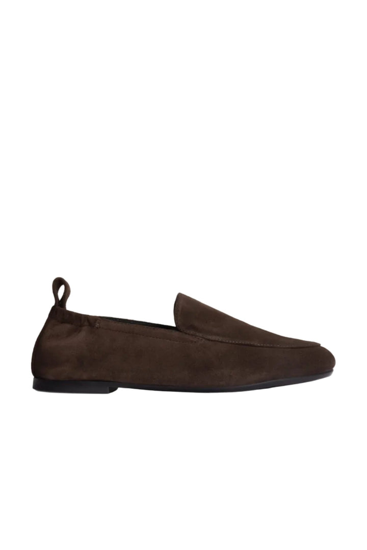 Royale Suede Flats Coffee | Sko | Smuk