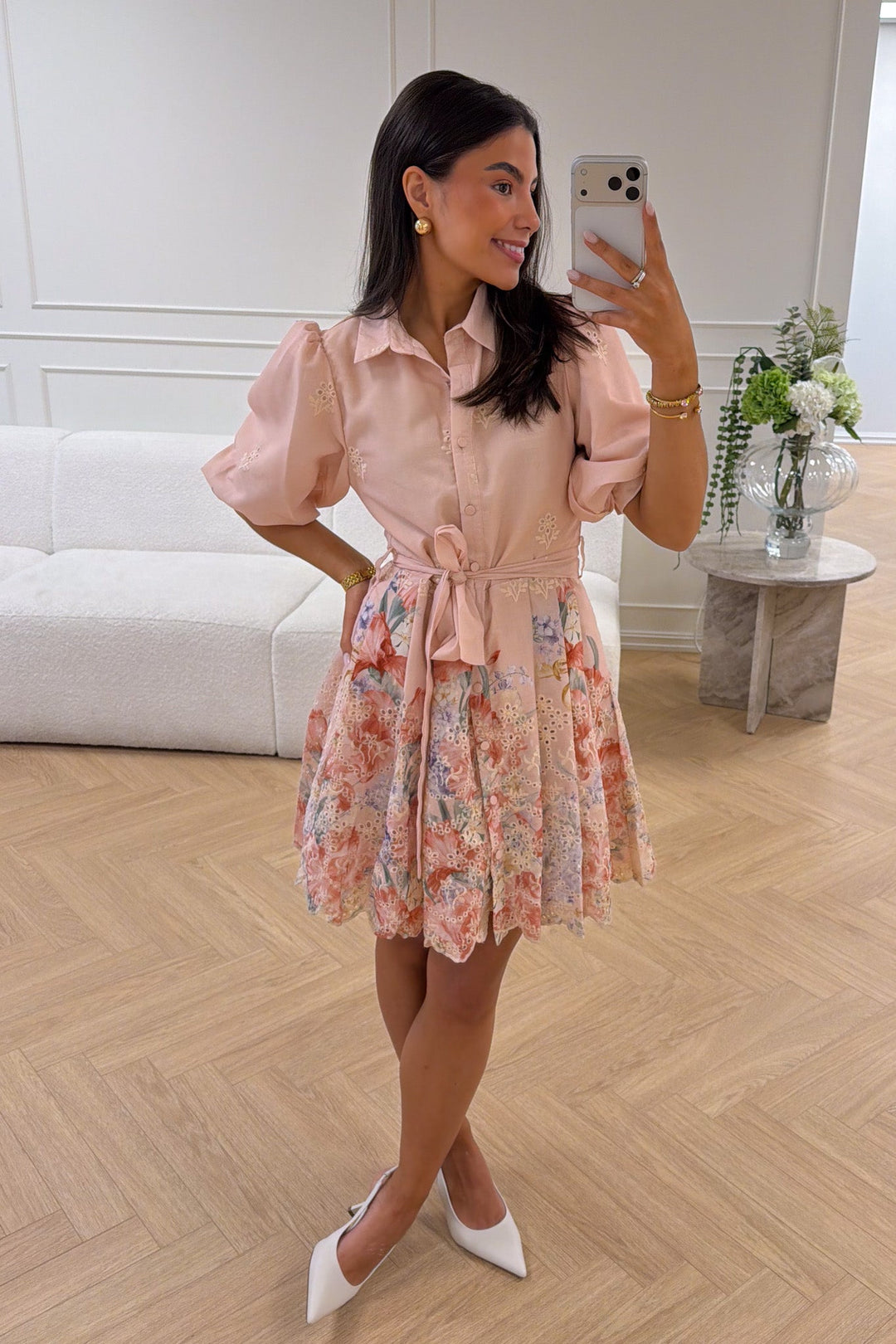 Rue Mini Dress Rose | Kjoler | Smuk
