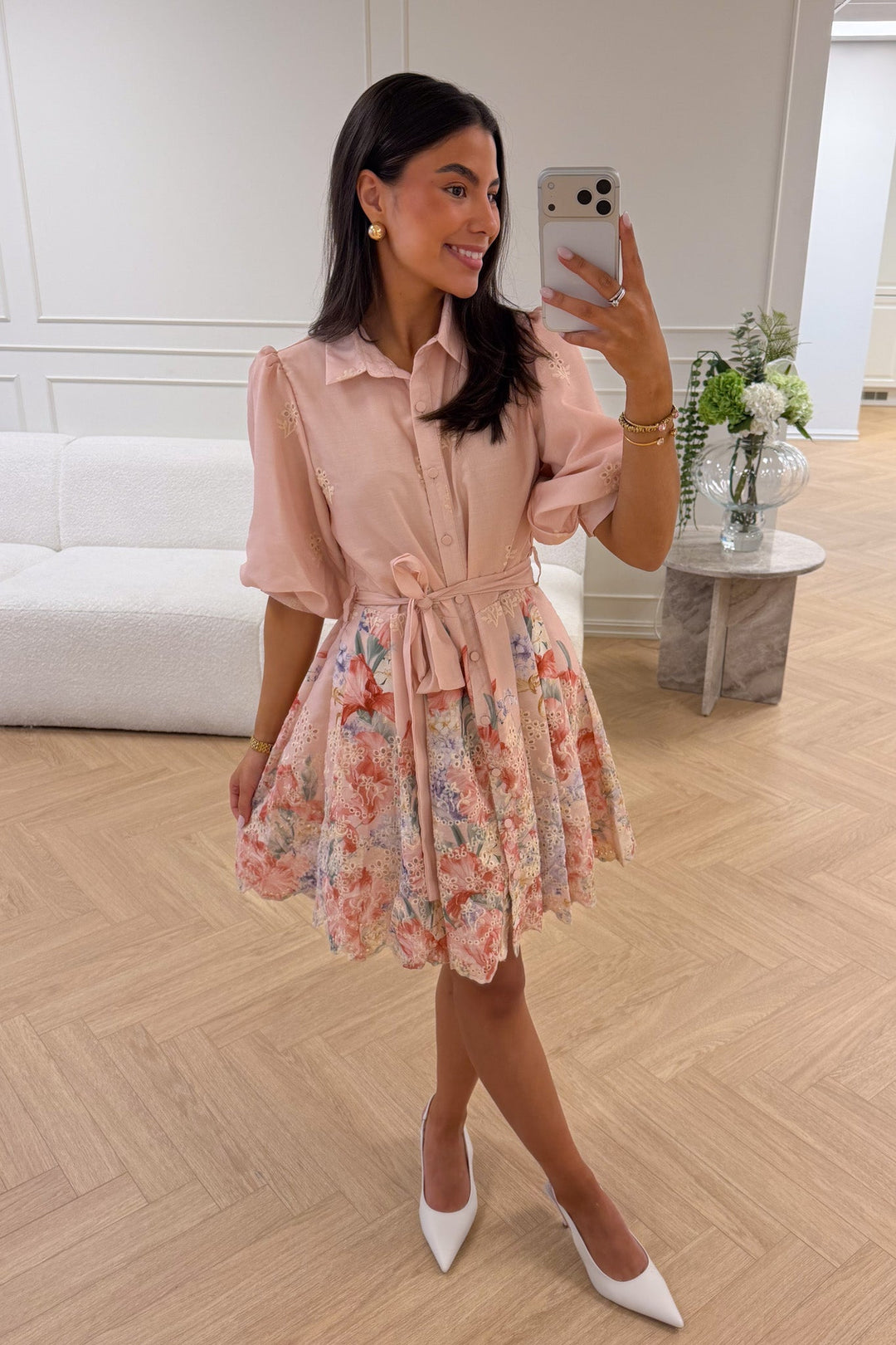 Rue Mini Dress Rose | Kjoler | Smuk