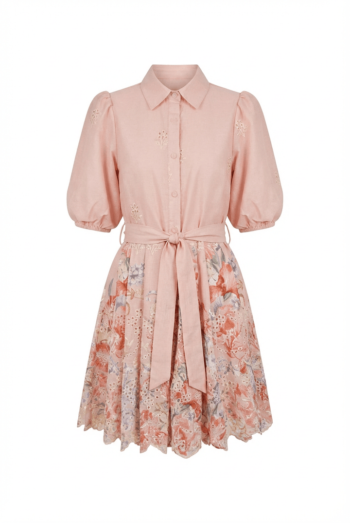 Rue Mini Dress Rose | Kjoler | Smuk