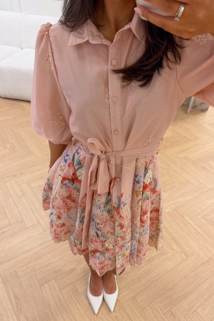 Rue Mini Dress Rose | Kjoler | Smuk