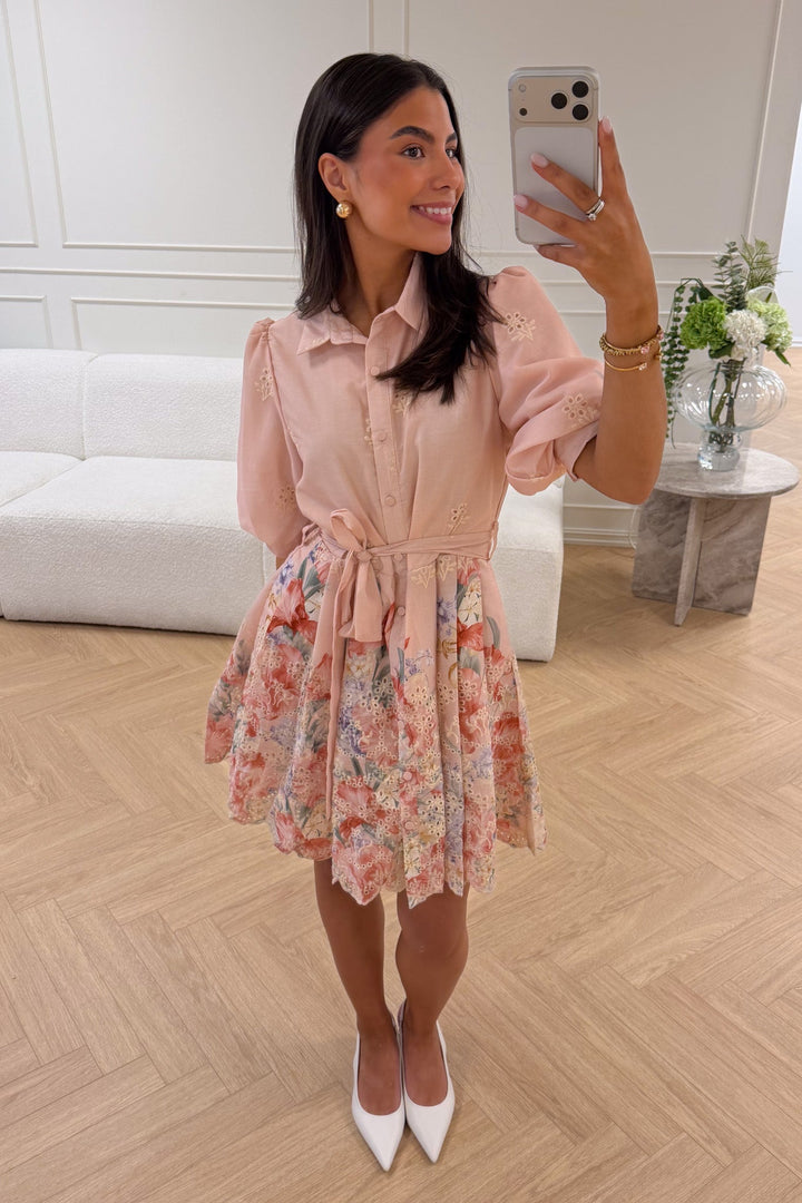 Rue Mini Dress Rose | Kjoler | Smuk