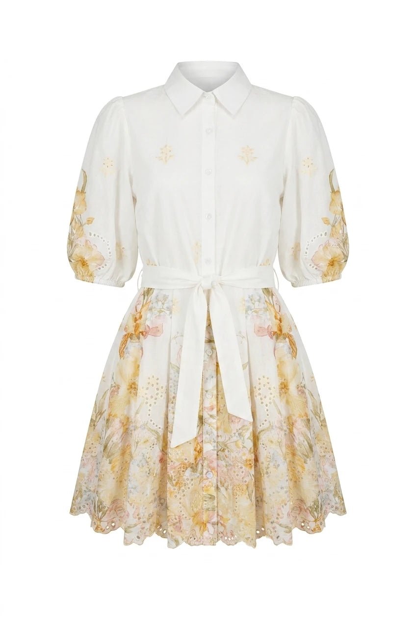 Rue Mini Dress Yellow | Kjoler | Smuk