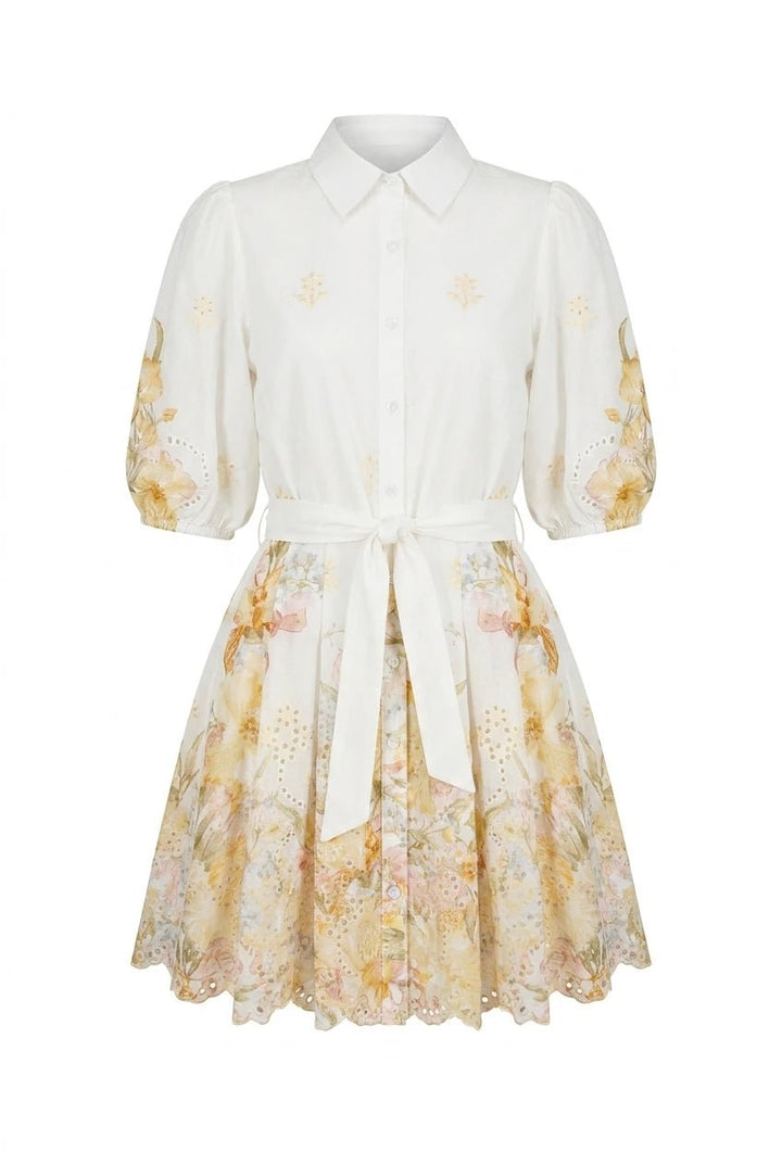 Rue Mini Dress Yellow | Kjoler | Smuk