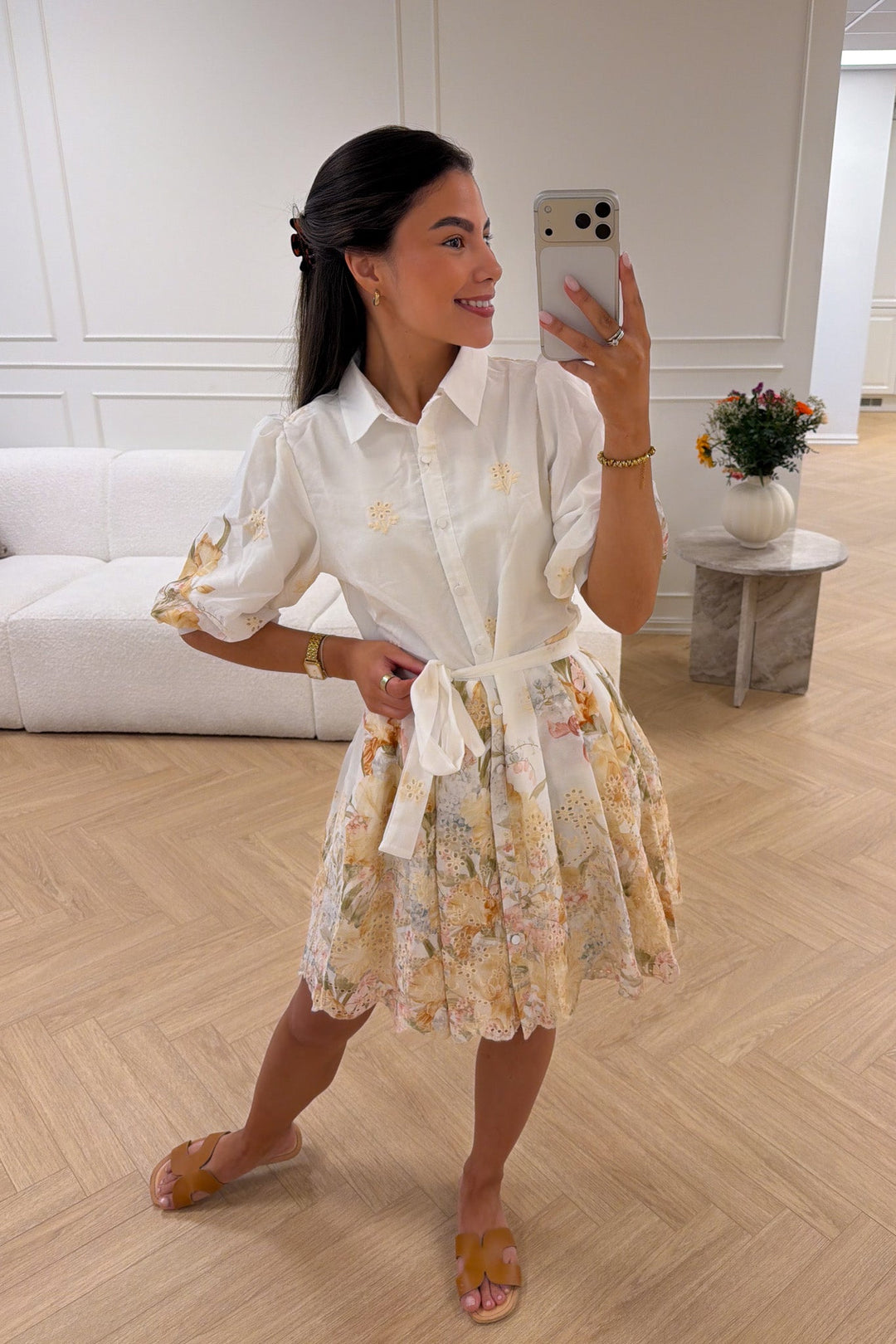Rue Mini Dress Yellow | Kjoler | Smuk