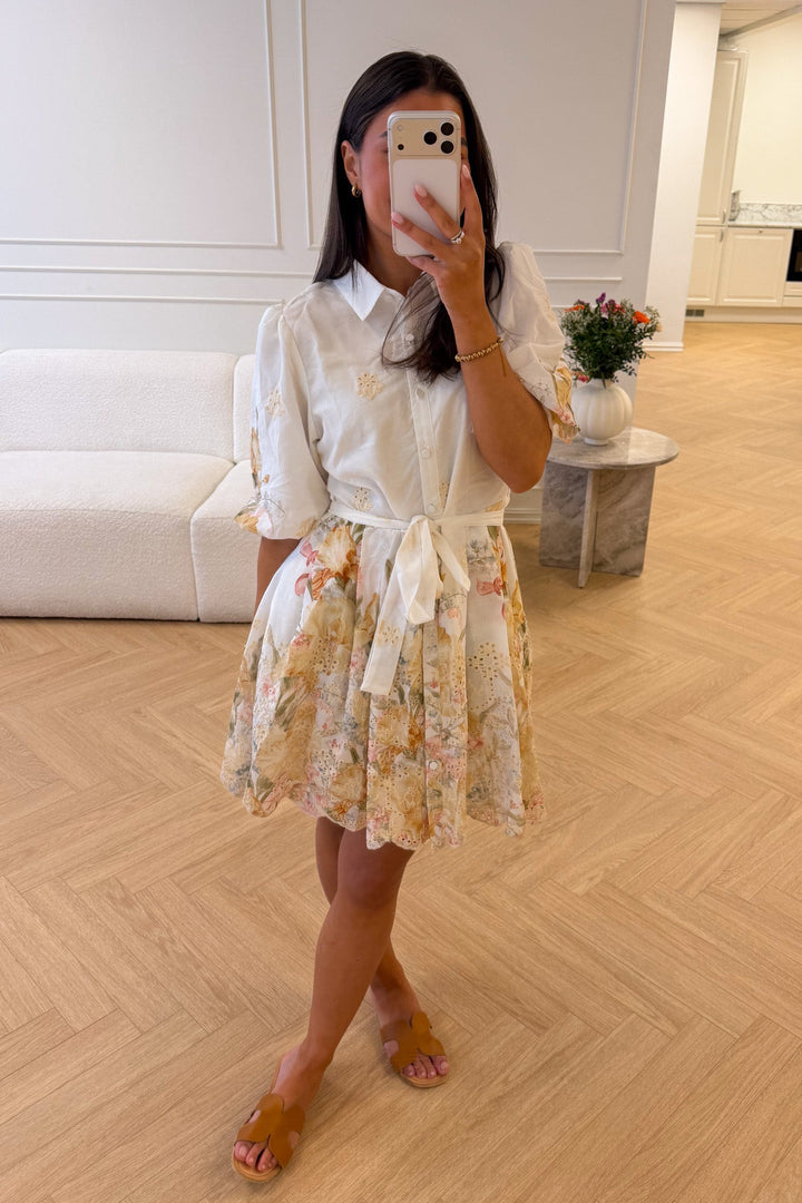 Rue Mini Dress Yellow | Kjoler | Smuk