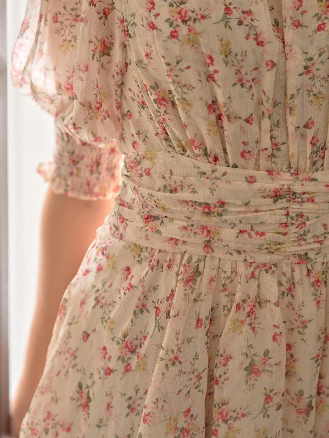 Sable Meadow Printed Dress Creme | Kjoler | Smuk