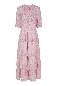 Sable Meadow Printed Dress Light Pink