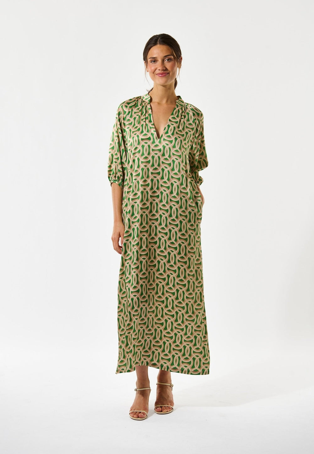 Sabrinadea Dress Deuce Green | Kjoler | Smuk