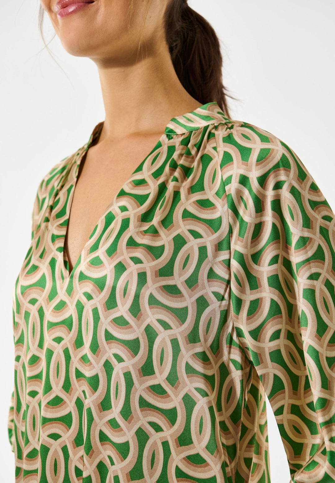 Sabrinadea Dress Deuce Green | Kjoler | Smuk