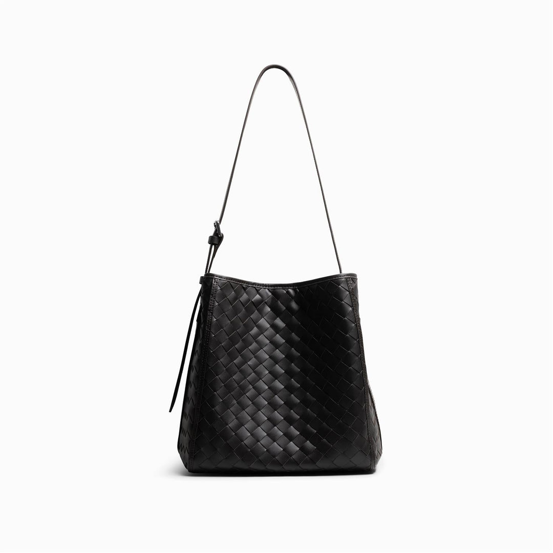Sac Medium Braided Tote Bag Coffee | Accessories | Smuk - Dameklær på nett