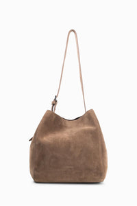 Sac Medium Suede Canguro