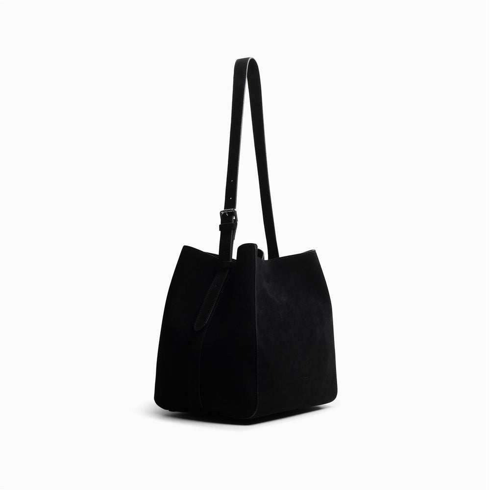 Sac Medium Suede Tote Bag Black | Accessories | Smuk - Dameklær på nett