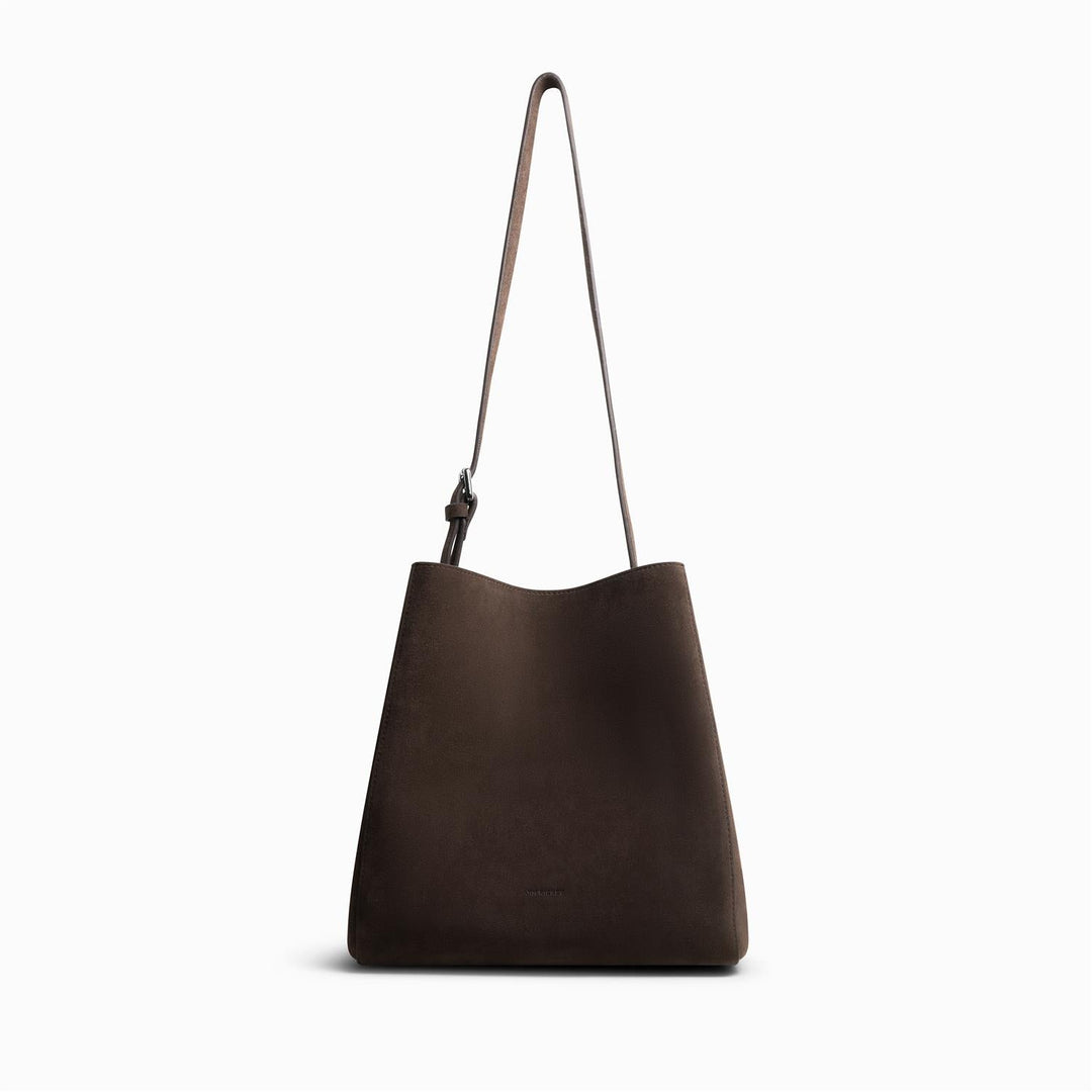 Sac Medium Suede Tote Bag Truffle | Accessories | Smuk - Dameklær på nett