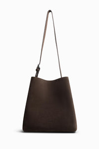 Sac Medium Suede Tote Bag Truffle