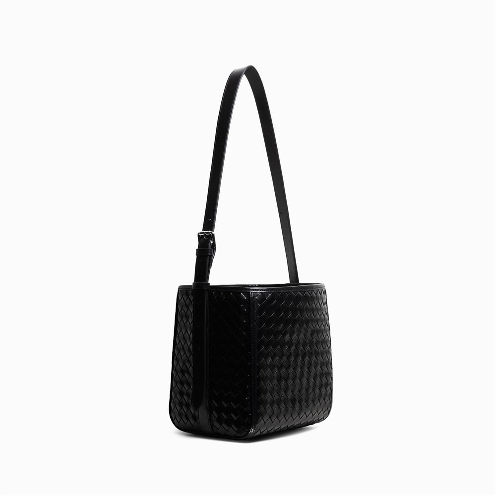 Sac Mini Braided Tote Bag Black | Accessories | Smuk - Dameklær på nett