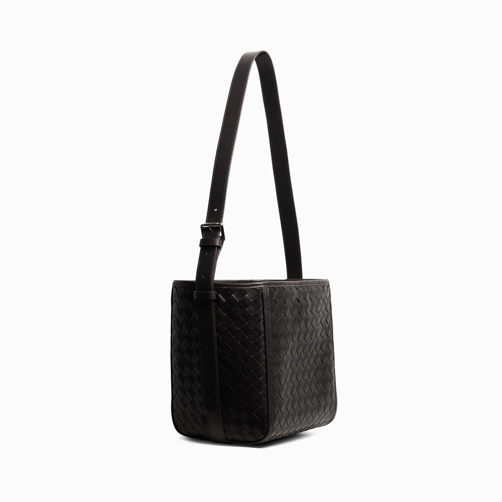 Sac Mini Braided Tote Bag Coffee | Accessories | Smuk - Dameklær på nett