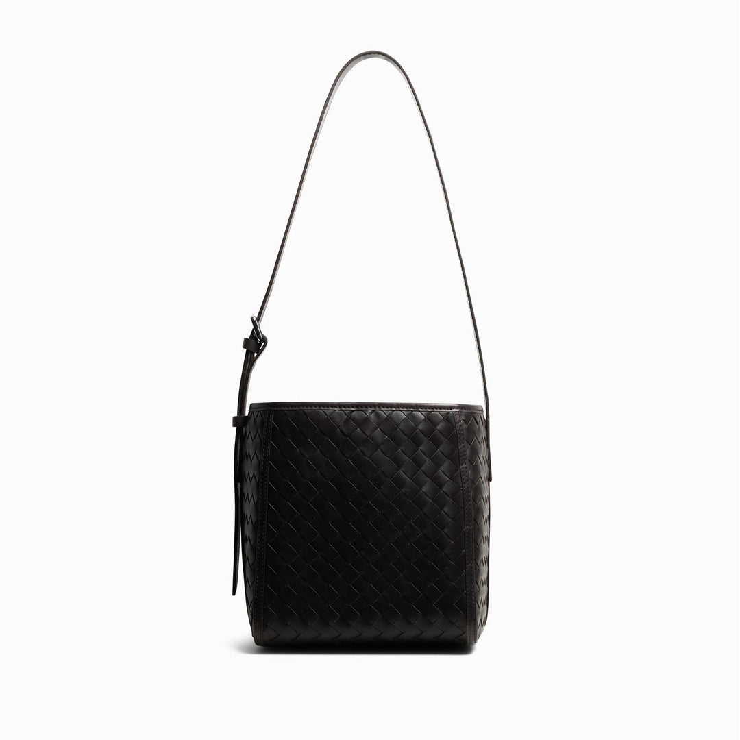 Sac Mini Braided Tote Bag Coffee | Accessories | Smuk - Dameklær på nett