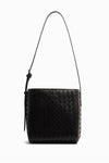 Sac Mini Braided Tote Bag Coffee