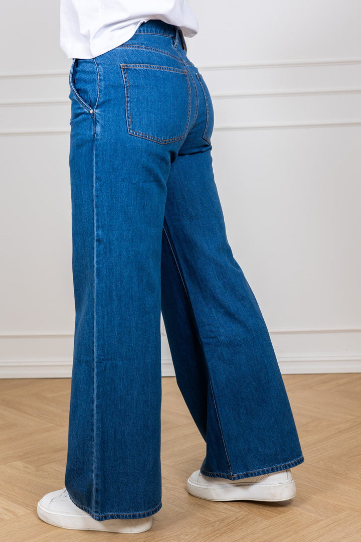 Safinas Pants Medium Blue Denim | Bukser | Smuk