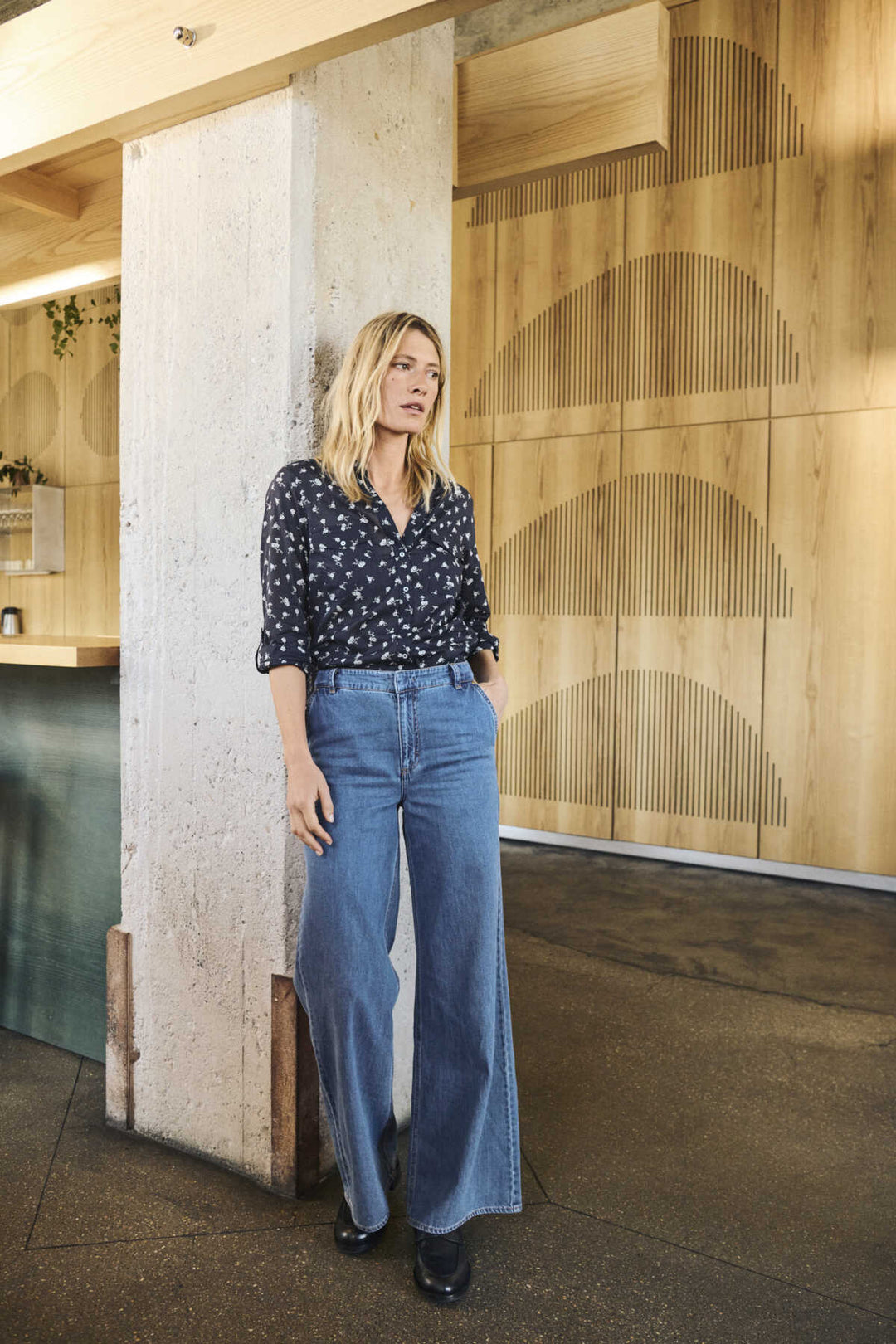 Safinas Pants Medium Blue Denim | Bukser | Smuk