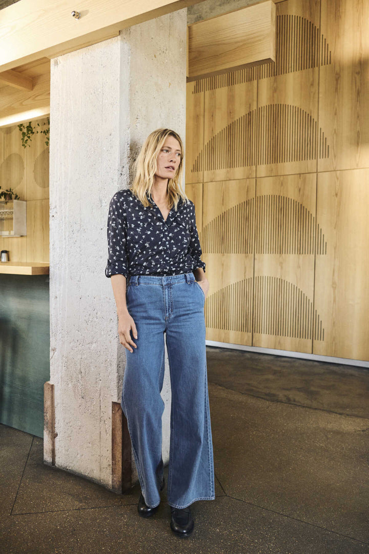 Safinas Pants Medium Blue Denim | Bukser | Smuk