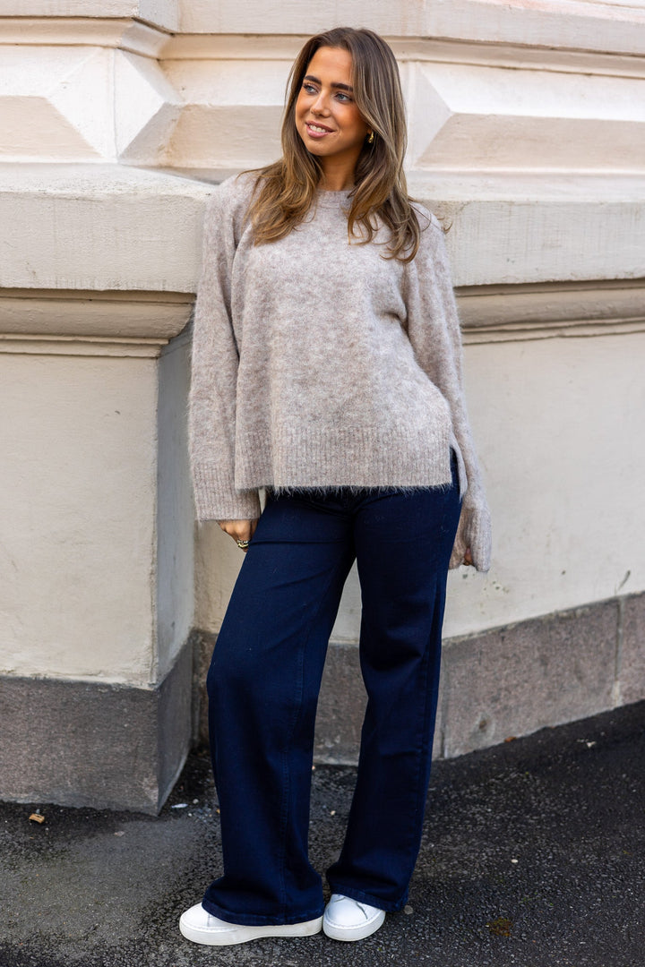 Sahana Pullover Atmosphere Melange | Genser | Smuk - Dameklær på nett
